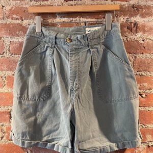 VINTAGE EDDIE BAUER OLIVE CARGO SHORT